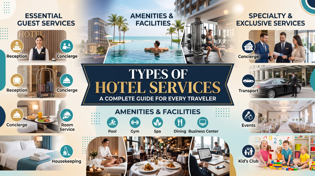 Types of Hotel Services: A Complete Guide for Every Traveler